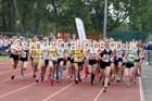 Girls under-15s, Northern Road Relays, Blackpool. Photo: David T. Hewitson/Sports for All Pics